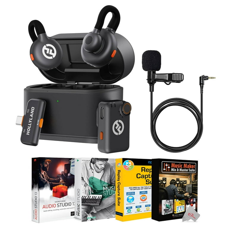 Hollyland LARK M2S Mini Combo Wireless Microphone System