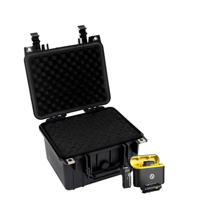 Hollyland Lark M1 Duo 2-Person Wireless Microphone System (Black) with Hard Case