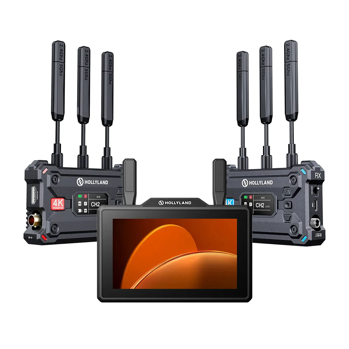 Pyro Phone Screen Hollyland Pyro S HDMI/SDI Wireless Video Transmission and Pyro 5 5.5 ...
