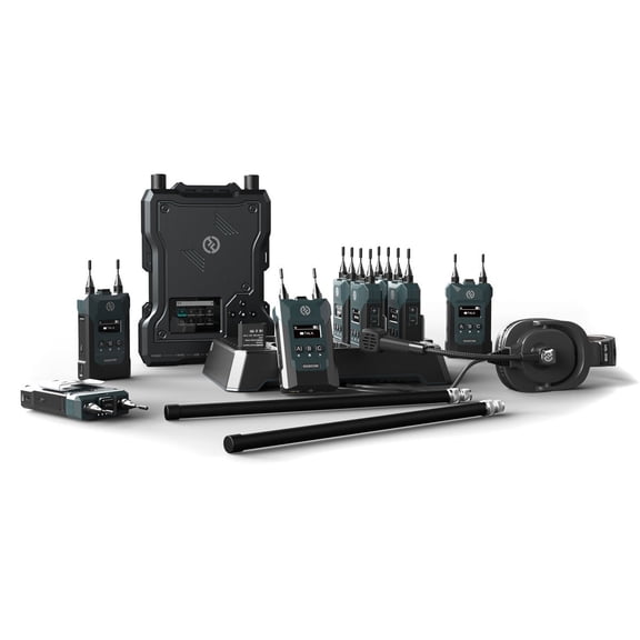 Hollyland Solidcom M1 Full-Duplex Wireless Intercom Solution with 8x Beltpack Transmitters