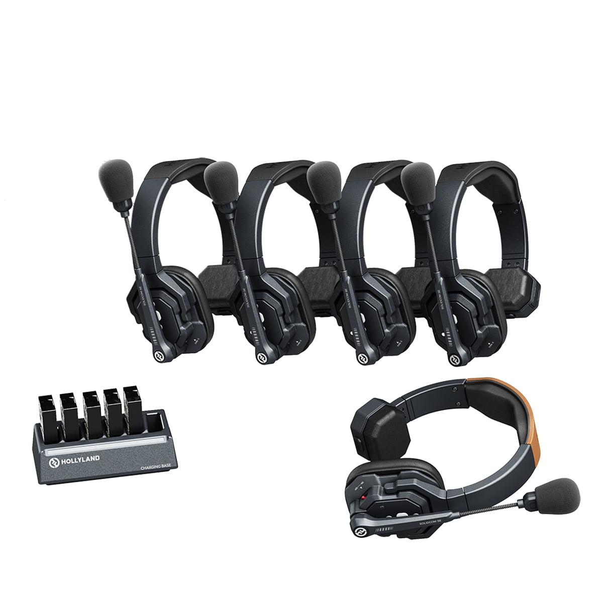 Intercom Pc Hollyland Solidcom Global SE Full-Duplex ENC Wireless Intercom System ...