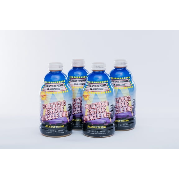 Hollywood 48-Hour Miracle Diet (4 Bottles)