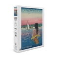 thumbnail image 1 of Hollywood Beach, California, Mermaid and Beach (1000 Piece Puzzle, Size 19x27, Challenging Jigsaw Puzzle for Adults and Family, Made in USA), 1 of 4