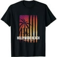 thumbnail image 1 of Hollywood Beach USA Florida T-Shirt, 1 of 5