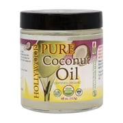Hollywood Beauty 4 fl. oz. Organic Coconut Oil, for All Hair Types