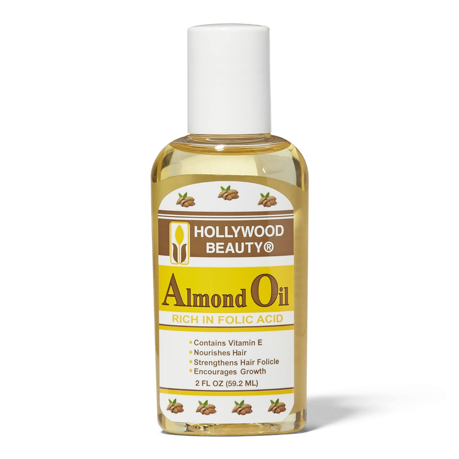 HOLLYWOOD BEAUTY Almond Oil (2oz) HOLLYWOOD BEAUTY Almond Oil (2oz)