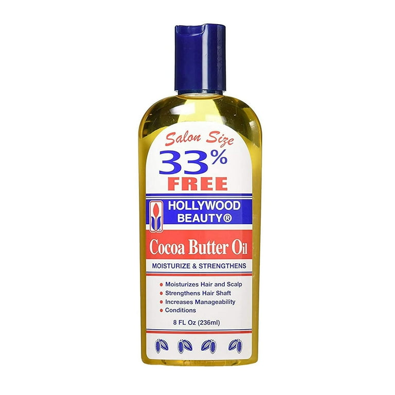 HOLLYWOOD BEAUTY Cocoa Butter Oil (8oz) HOLLYWOOD BEAUTY Cocoa Butter Oil (8oz)