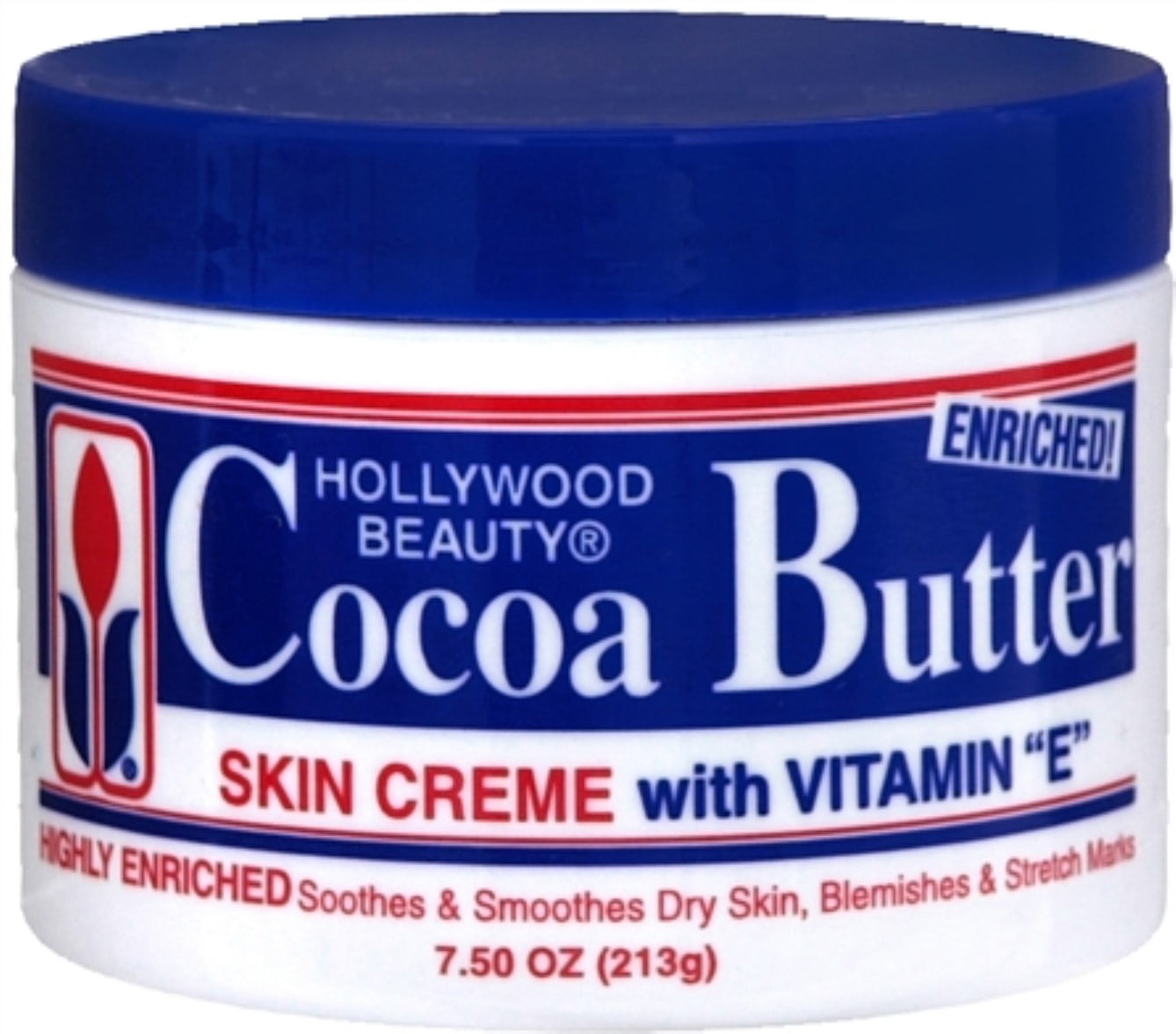 Hollywood Beauty Cocoa Butter Skin Creme 7.50 oz (Pack of 3)