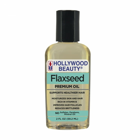 Hollywood Beauty Flaxseed Oil 2 Oz* BEAUTY TALK LA *
