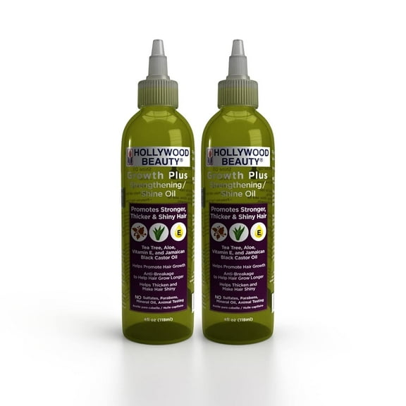 Growth+: Strengthening/Shine Oil With Jbco 4 Oz (Pack Of 2)