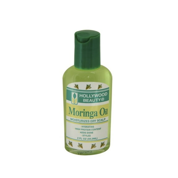 Hollywood Beauty Imports Hollywood Beauty Moringa Oil, 2 oz, All Hair Type, Moisturizing