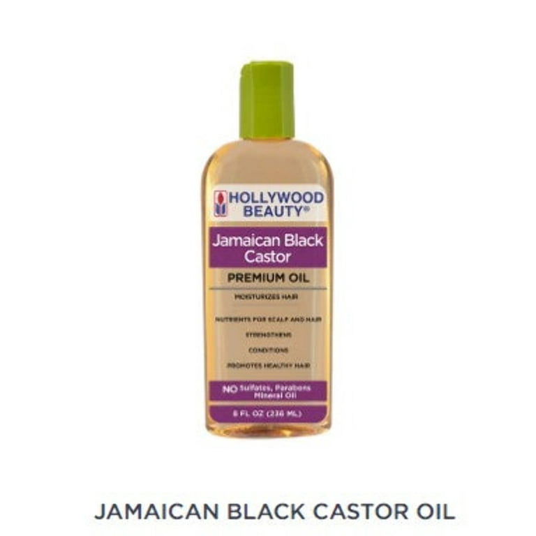 HOLLYWOOD BEAUTY Jamaican Black Castor Oil (8oz) HOLLYWOOD BEAUTY Jamaican Black Castor Oil (8oz)