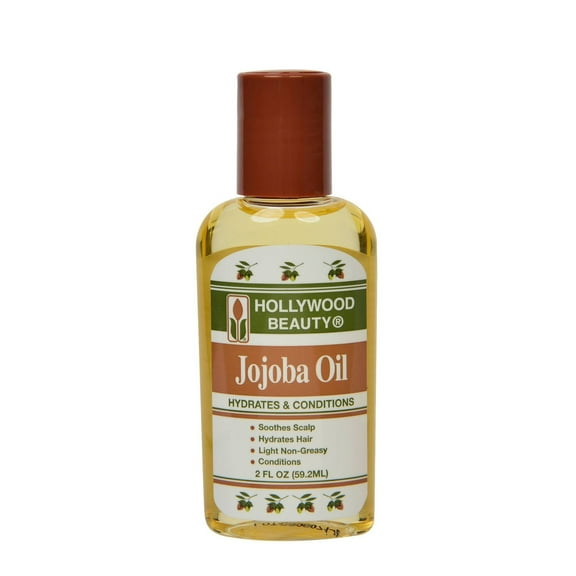 Hollywood Beauty Jojoba Hair Oil, 2 Oz.