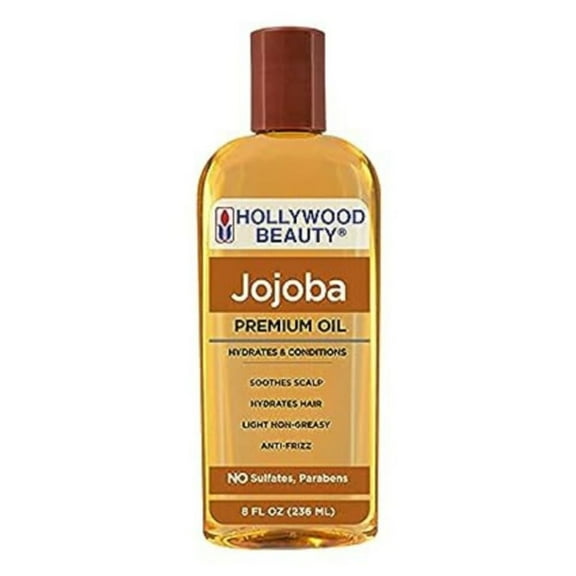 Hollywood Beauty Jojoba Oil Scalp Treatment Beige, 8 Oz