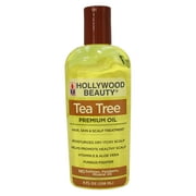 Hollywood Beauty Oil Tea Tree Vitamin E & Aloe Vera Scalp Care Treatment, 8 fl oz
