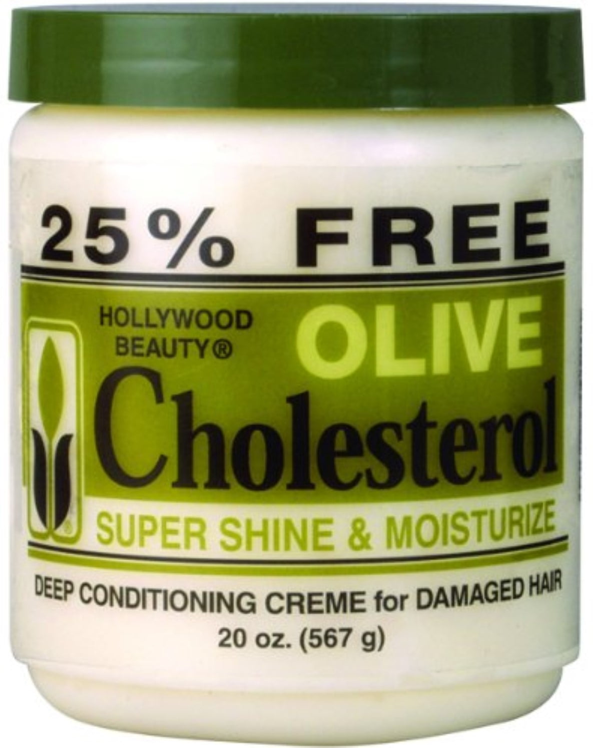 Hollywood Beauty Olive Cholesterol, 20 oz (Pack of 6)