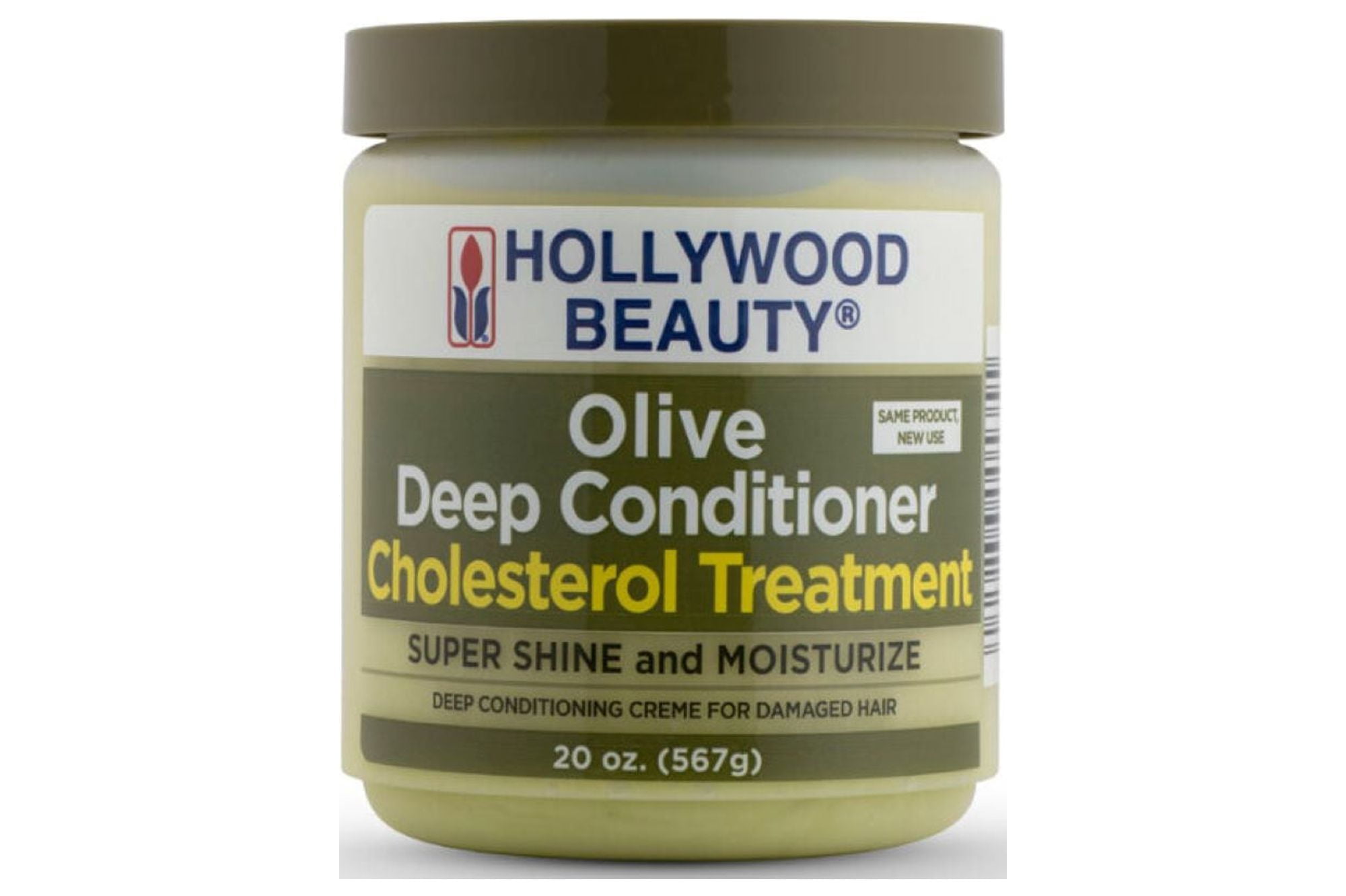 Hollywood Beauty Olive Oil Deep Conditioner Cholesterol Treatment, 20