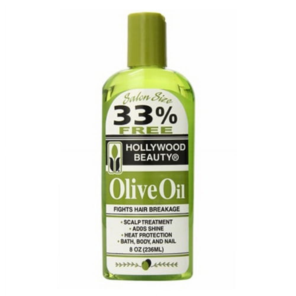 Hollywood Beauty Olive Oil Scalp Treatment, 8 Oz