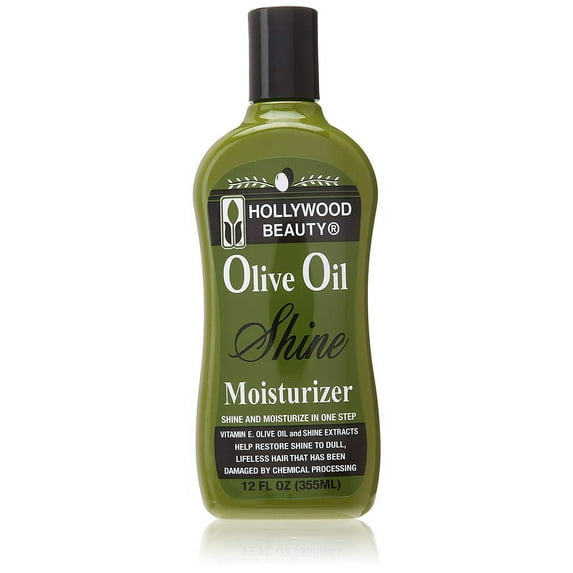 Hollywood Beauty Olive Oil Shine Moisturizer, 12 Oz., Pack of 3