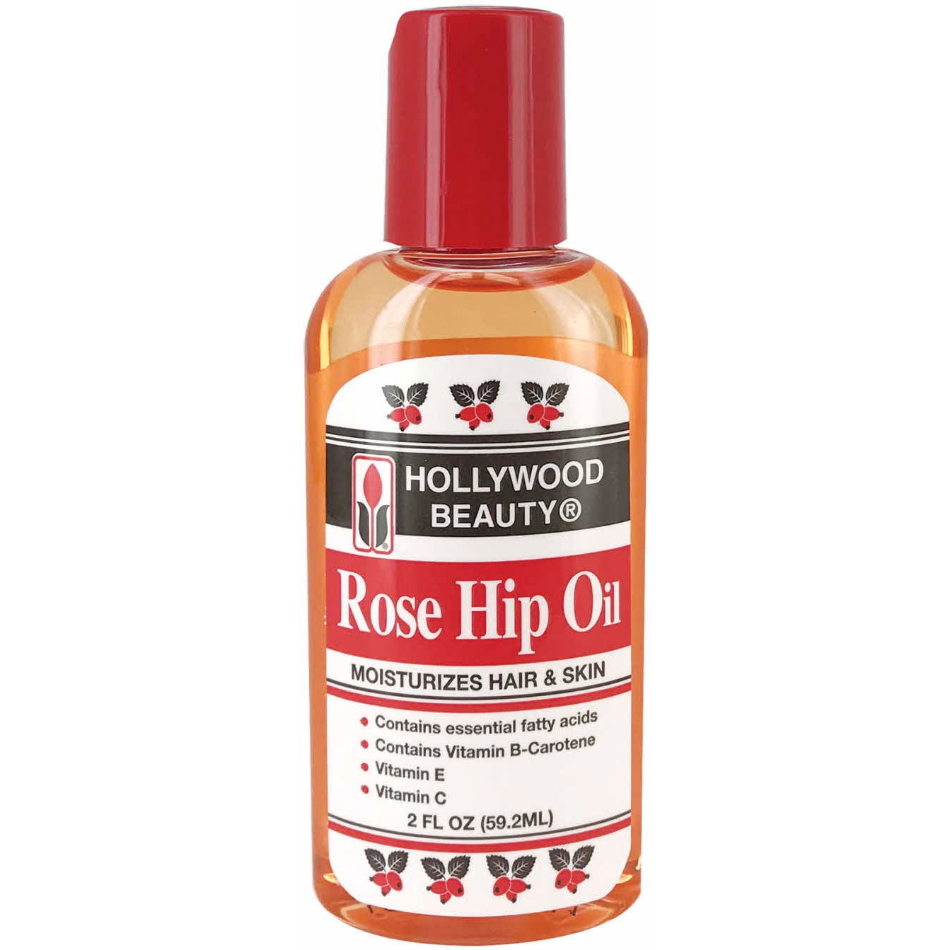 Hollywood Beauty Rose Hip Oil 2 Oz,Pack of 6