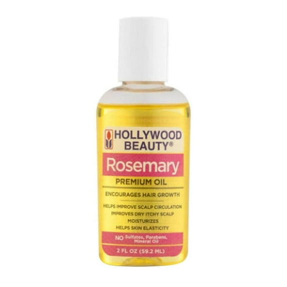 Hollywood Beauty Rosemary Hair, Scalp, and Skin Oil 2 fl oz, Pack of 1