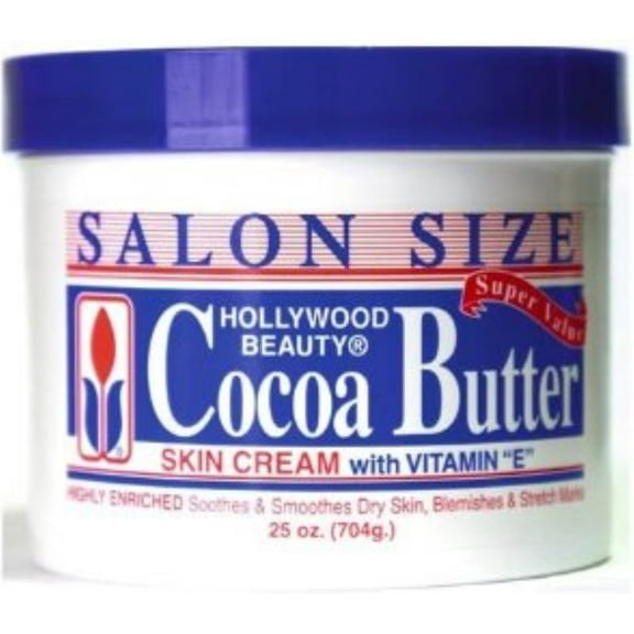Hollywood Beauty Skin Creme Cocoa Butter, 25 oz (Pack of 4)
