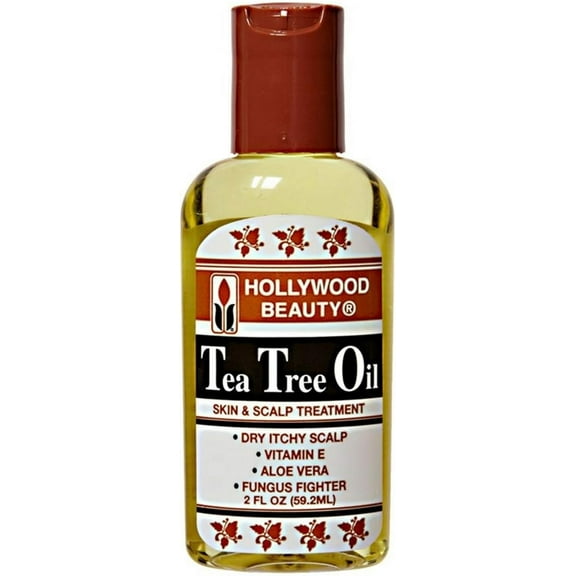 Hollywood Beauty Tea Tree Oil 2 Ounce (59ml) (2 Pack)