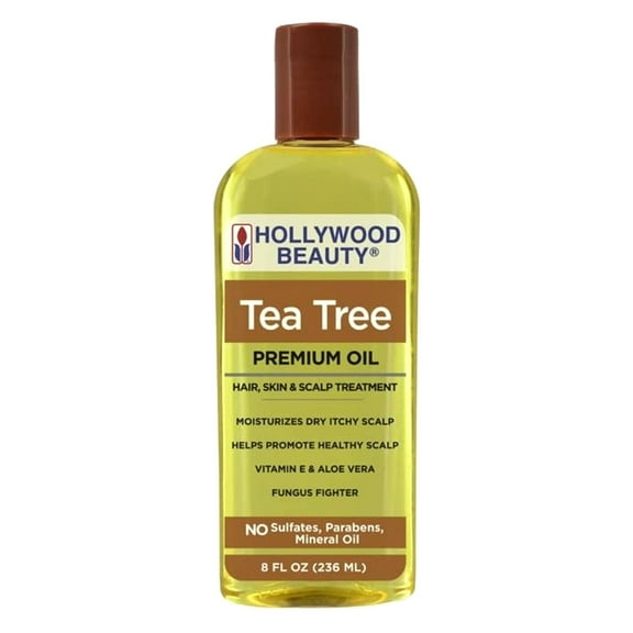 Hollywood Beauty Tea Tree Premium Oil 8oz (Pack of 3)