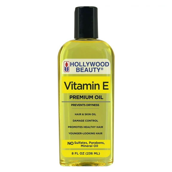 Hollywood Beauty Vitamin E Oil 8 Oz,Pack of 2