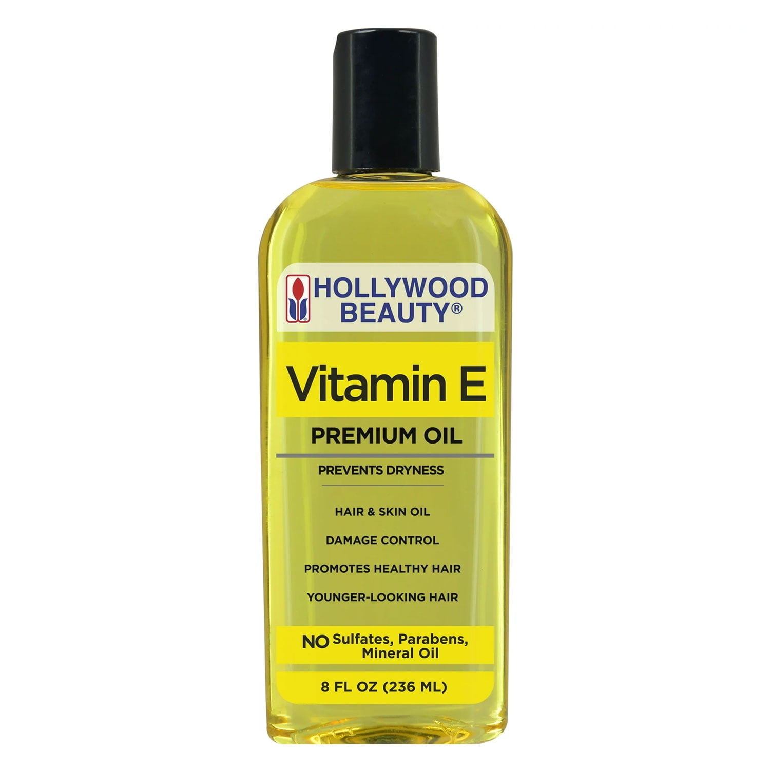 Hollywood Beauty Hair and Skin Oil, Vitamin E, 8 Oz Damage Control