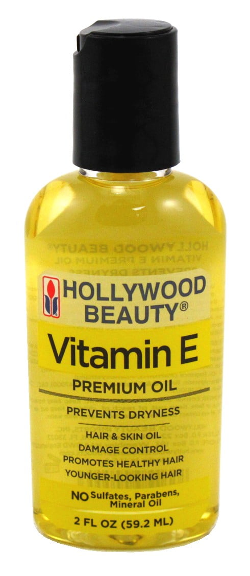 Hollywood Beauty Vitamin-E Premium Oil 2 Ounce (6 Pack)