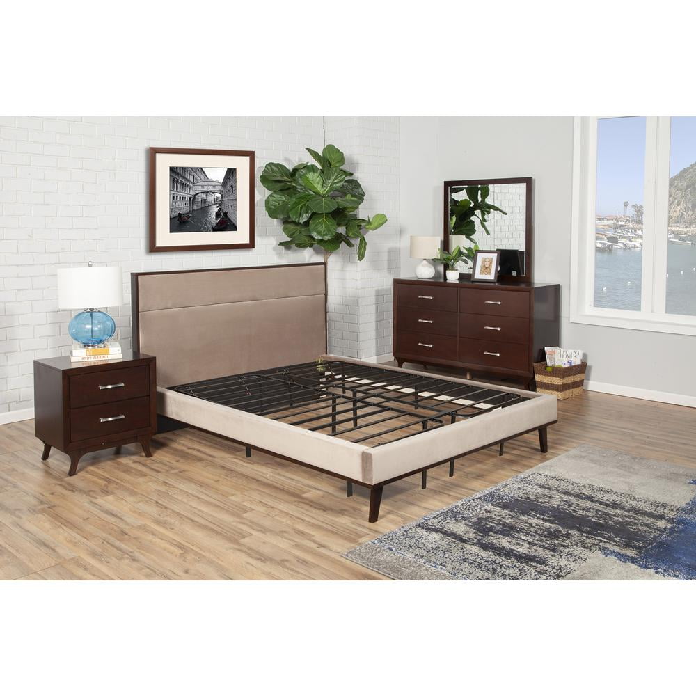Hollywood Bed Frame Twin XL Bedder Base in Black
