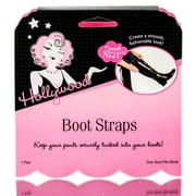 Hollywood Boot Straps - Pack of 1 with Sleek Comb