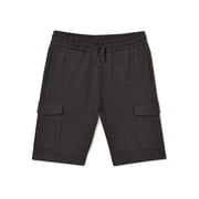 Hollywood Boys French Terry Pull-On Cargo Shorts, Sizes 4-18