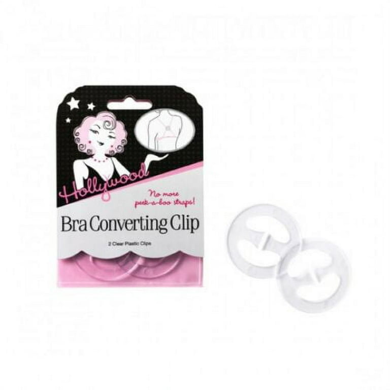 Hollywood Fashion Secrets - Bra Converting Clip 2-Pack Clear