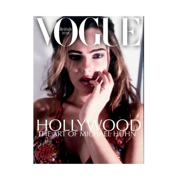 Hollywood British Vogue Michael Huhn Drawing Journal: Hollywwod Vogue Journal, (Paperback)
