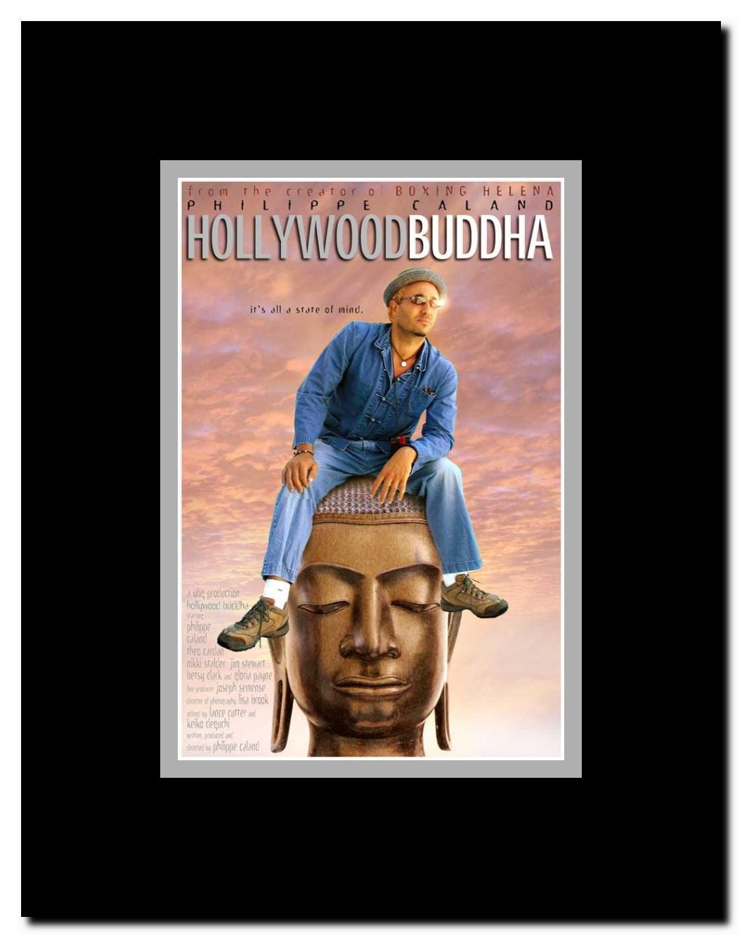 Hollywood Buddha Framed Movie Poster