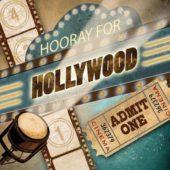 Hollywood Canvas Art - Conrad Knutsen (24 x 24)