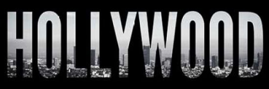 Hollywood Cityscape Canvas Art - Emily Navas (12 x 36)