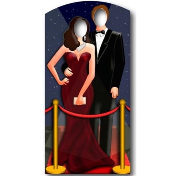 Hollywood Couple Stand In Cardboard Cutout Cardboard Cutout