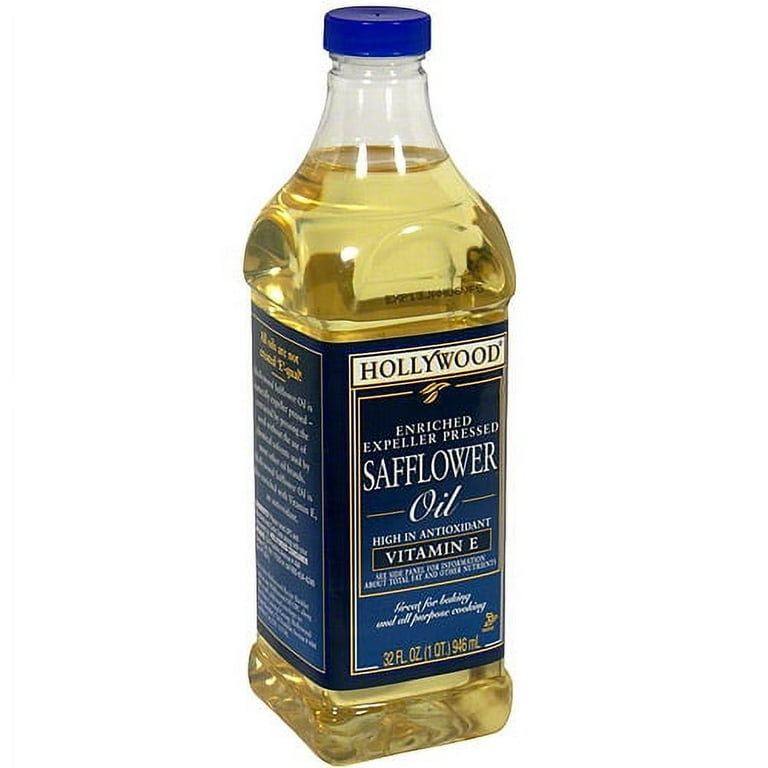 Hollywood Enriched Safflower Oil, 32 oz (Pack of 6)