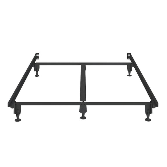 Inst-a-matic - Heavy Duty Bed Frame with Rollers & Glides - Twin / Full / Queen / California King / Eastern King