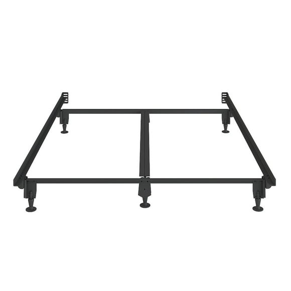 Inst-a-matic - Heavy Duty Bed Frame with Rollers & Glides - Twin / Full / Queen / California King / Eastern King