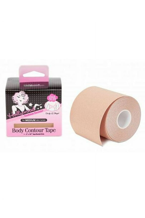 Hollywood Fashion Secrets Body Contour Tape For Medium, 1 Ea