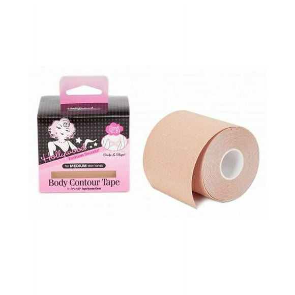 Hollywood Fashion Secrets Body Contour Tape For Medium, 1 Ea