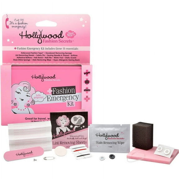 Hollywood Fashion Secrets Fashion Emergency Kit, 14 pc