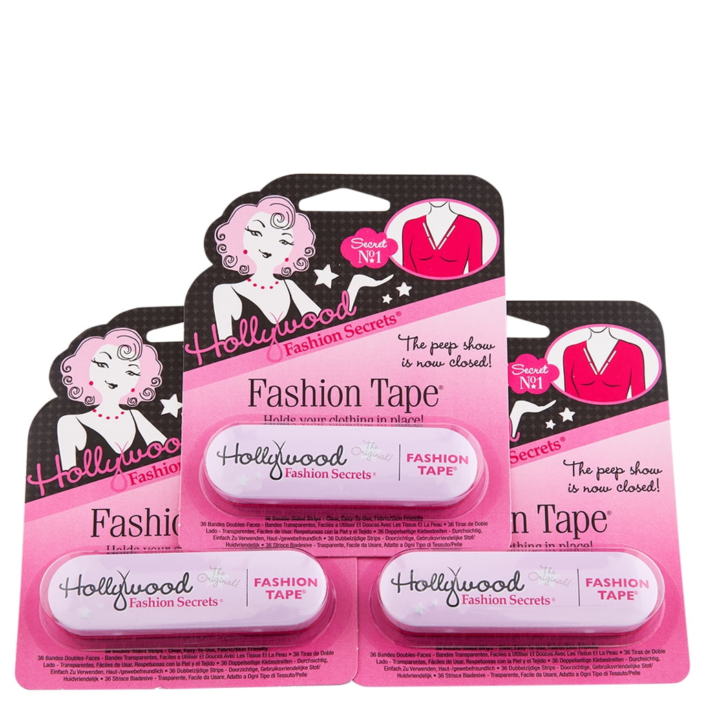 Hollywood Fashion Tape - 18 Streifen Doppelseitiges Klebeband
