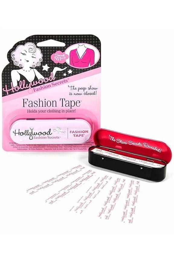 Double Sided Fashion Tape, Clear Clothing Tape, 36 Strips