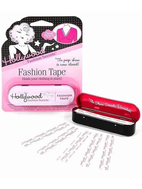 Double Sided Fashion Tape, Clear Clothing Tape, 36 Strips