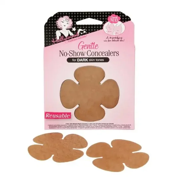 Hollywood Fashion Secrets Gentle No-Show Concealers - Shade: DARK